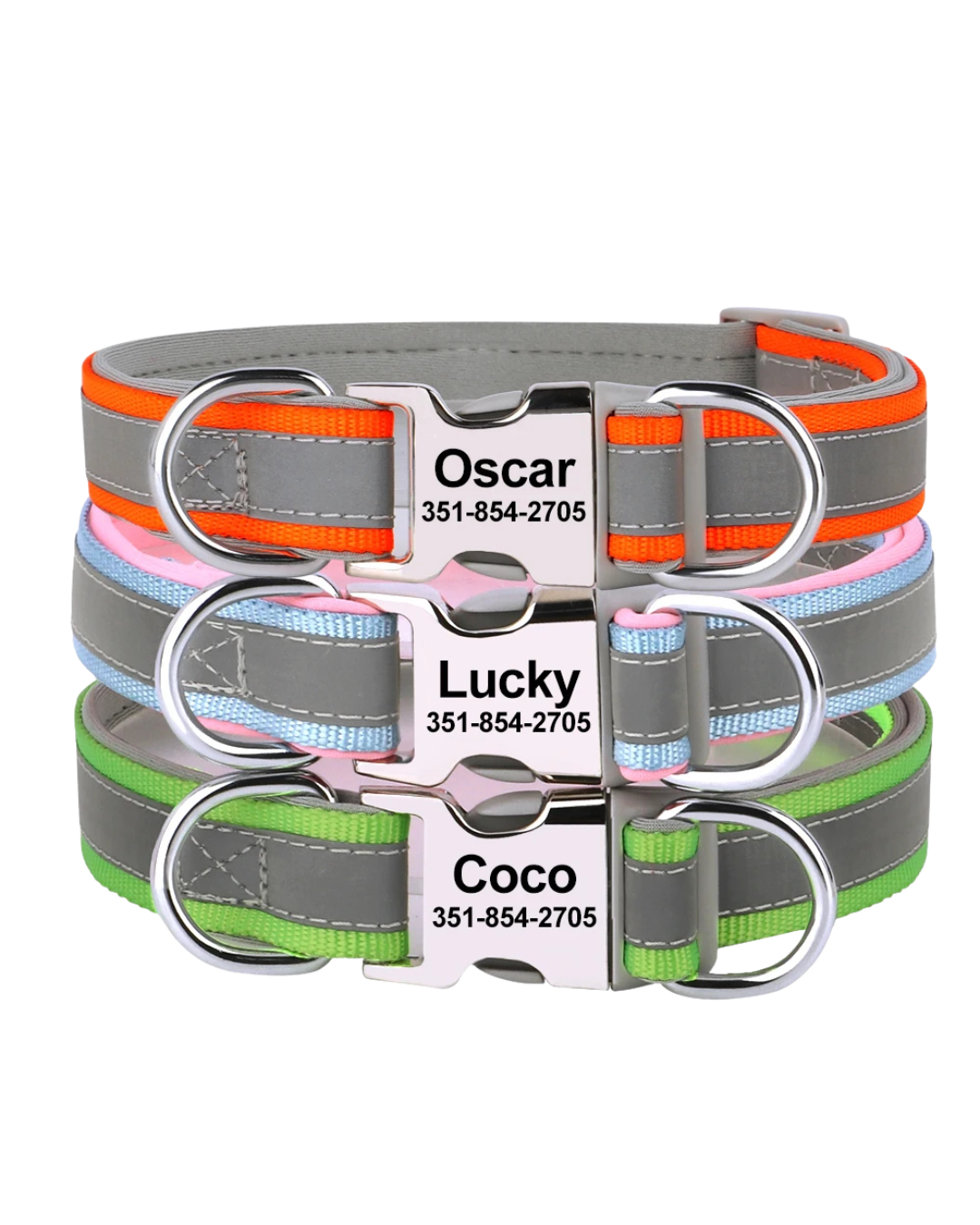 Nino - Reflektierendes Halsband Personalisiert