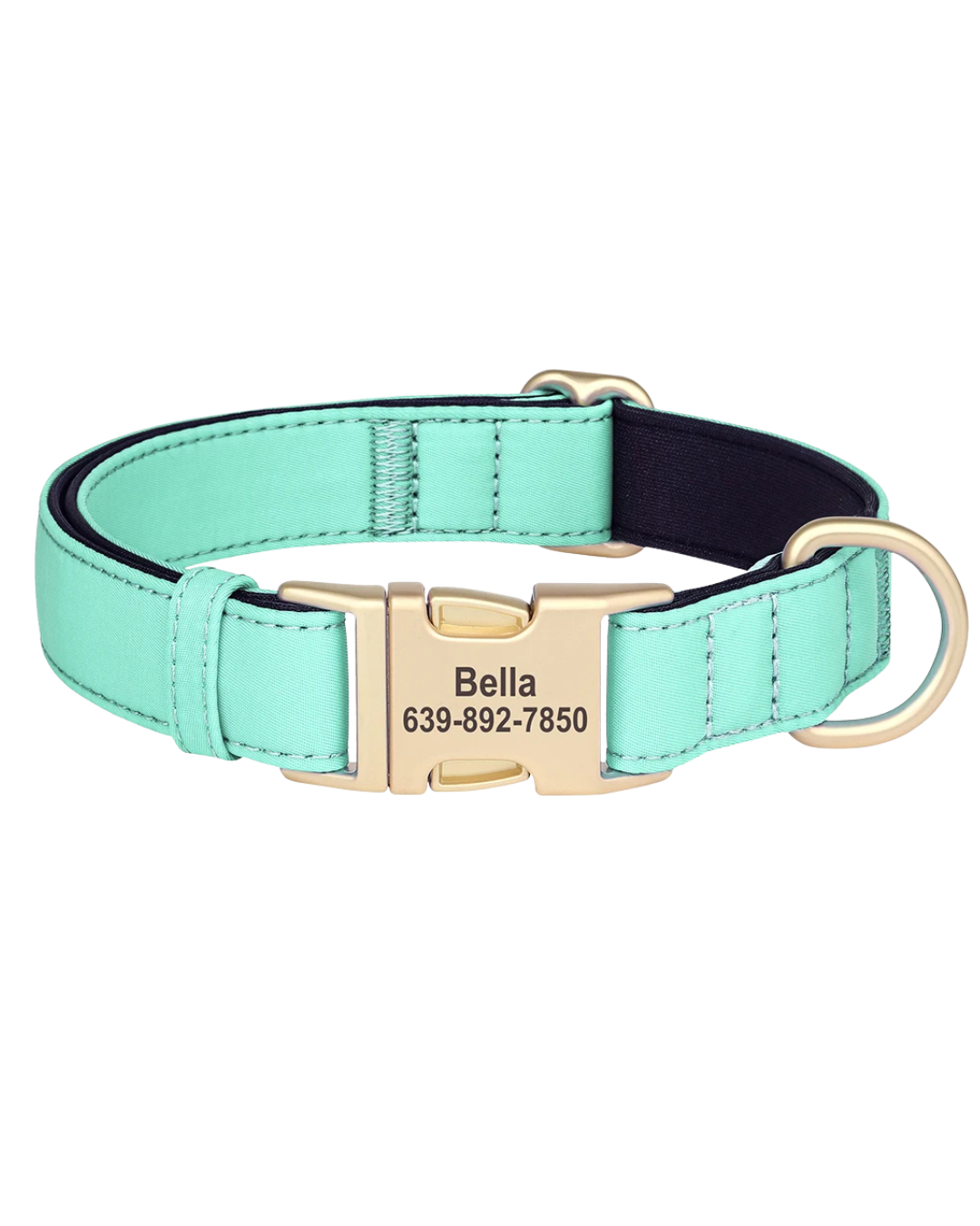 Kiwi - Nylonhalsband Personalisiert