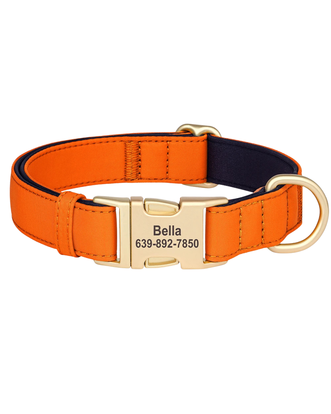 Kiwi - Nylonhalsband Personalisiert