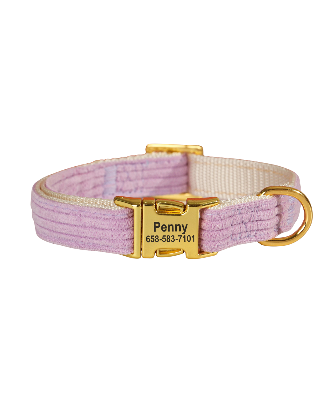 Riley - Samt Halsband Personalisierbar