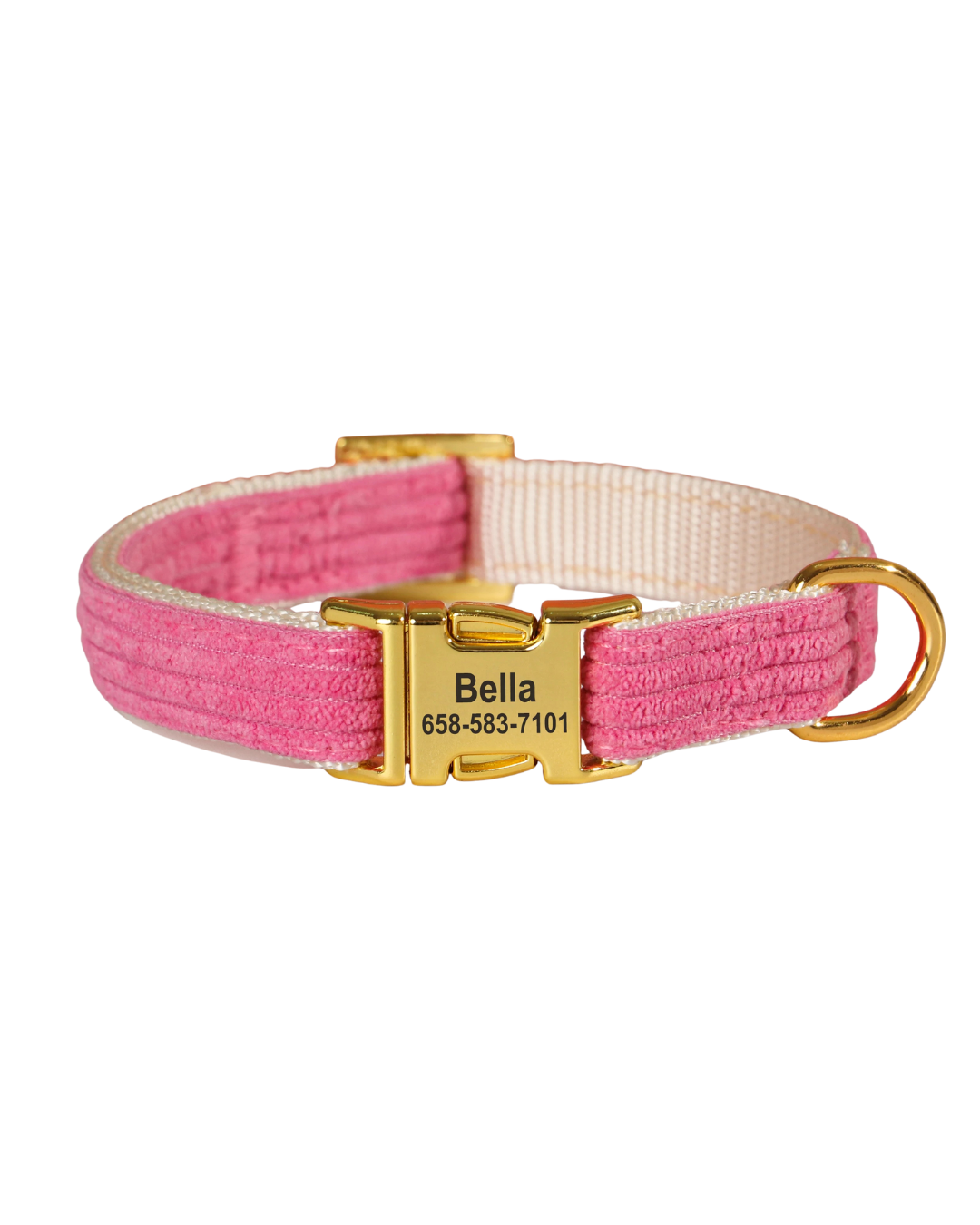 Riley - Samt Halsband Personalisierbar