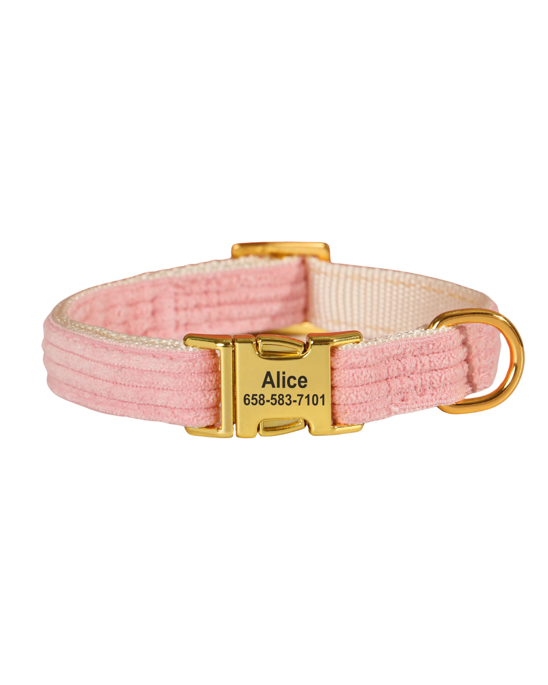 Riley - Samt Halsband Personalisierbar