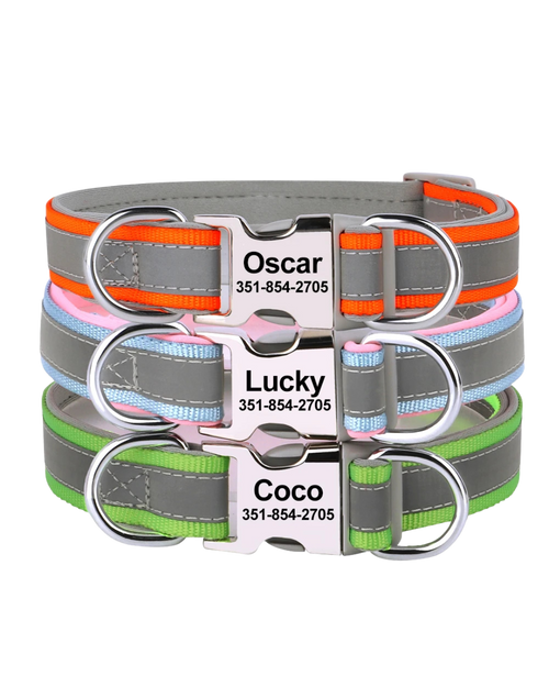 Nino - Reflektierendes Halsband Personalisiert